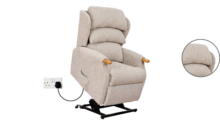 Celebrity Furniture Westbury Dual Motor Riser Recliner with Headrest